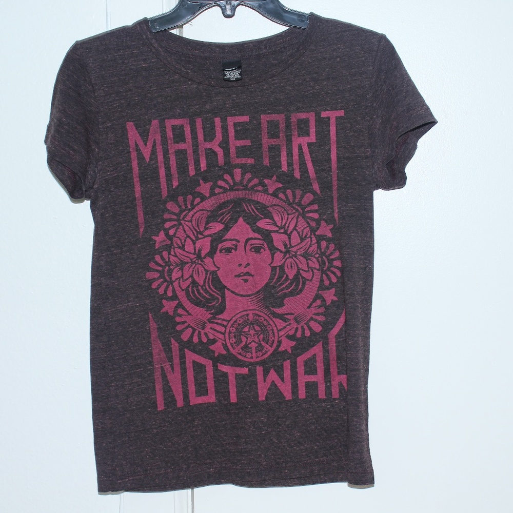 Make Art Not War Shirt
